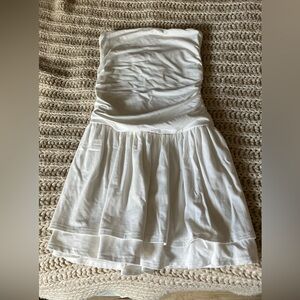 Garage white Strapless Dress